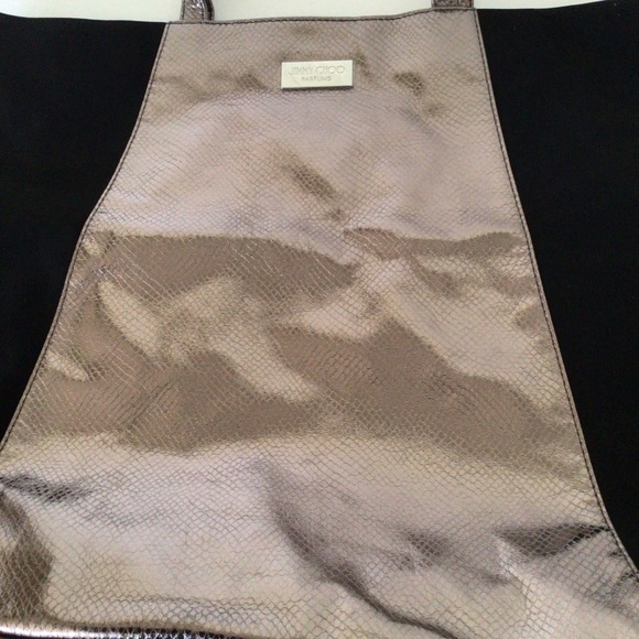 NWOT JIMMY CHOO PARFUMS BLACK TOTE BAG - Picture 7 of 8